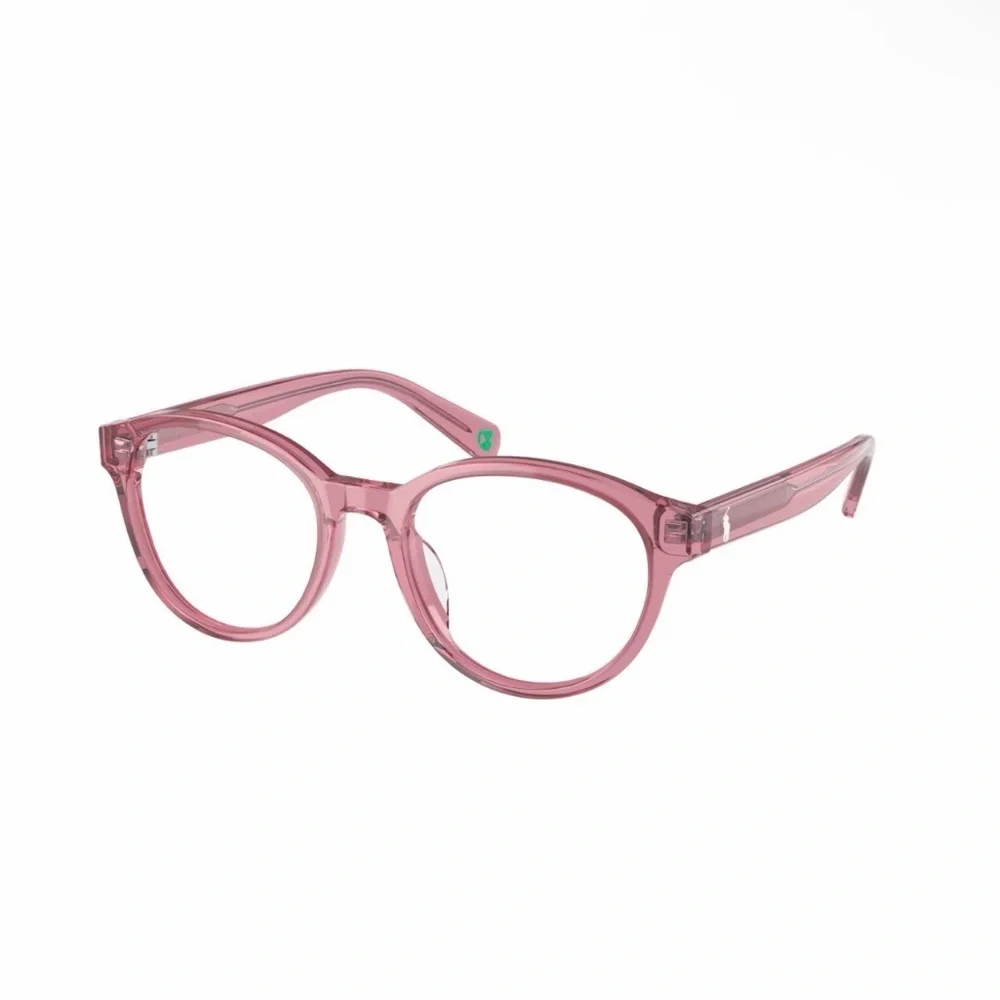 Polo Ralph Lauren PP8546U Eyeglasses - Transparent Rose/ Demo Lens 130-47-17mm